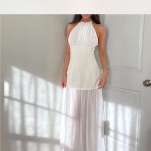 Camila Coelho White Maxi Dress